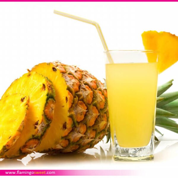 Lebanese Fresh Pineapple Fruit Juice - Tropical and Refreshing Drink